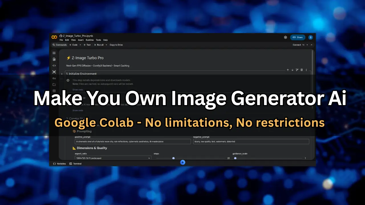 How to make your own image generating ai